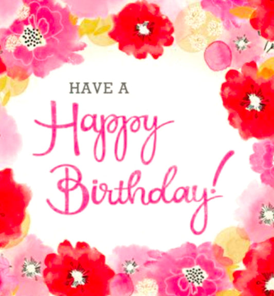 お誕生日おめでとう