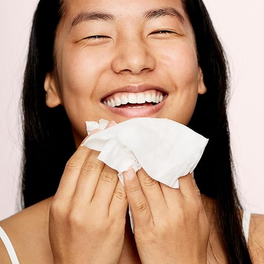 THE FACE SHOP Rice Water Bright Cleansing Facial Wipes 50 Wipes