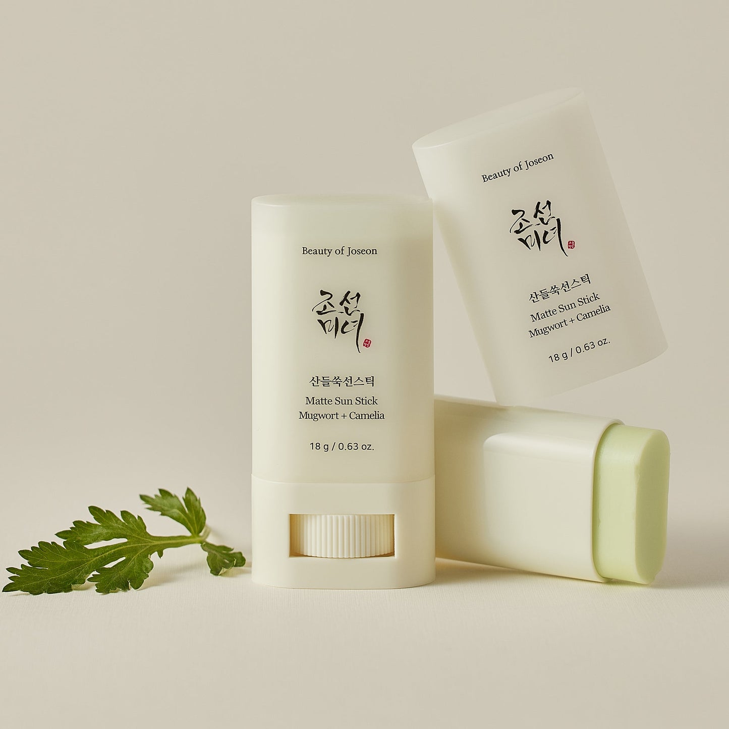 Beauty of Joseon Matte Sun Stick : Mugwort+Camelia (SPF 50+ PA++++) 18g (0.63 fl.oz)