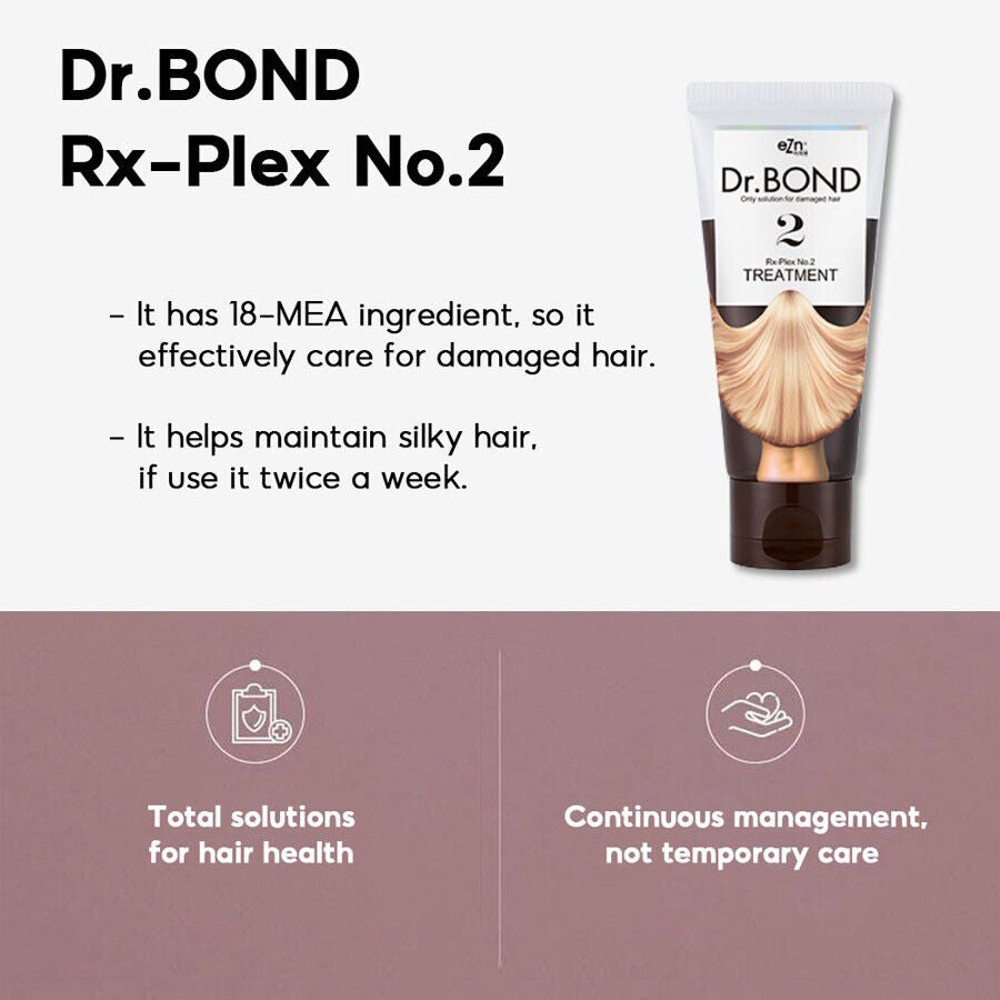 Dr.Bond 2 TREATMENT for Hair Damage Repair Care 250ml/8.45 fl oz( only solution for your hair )