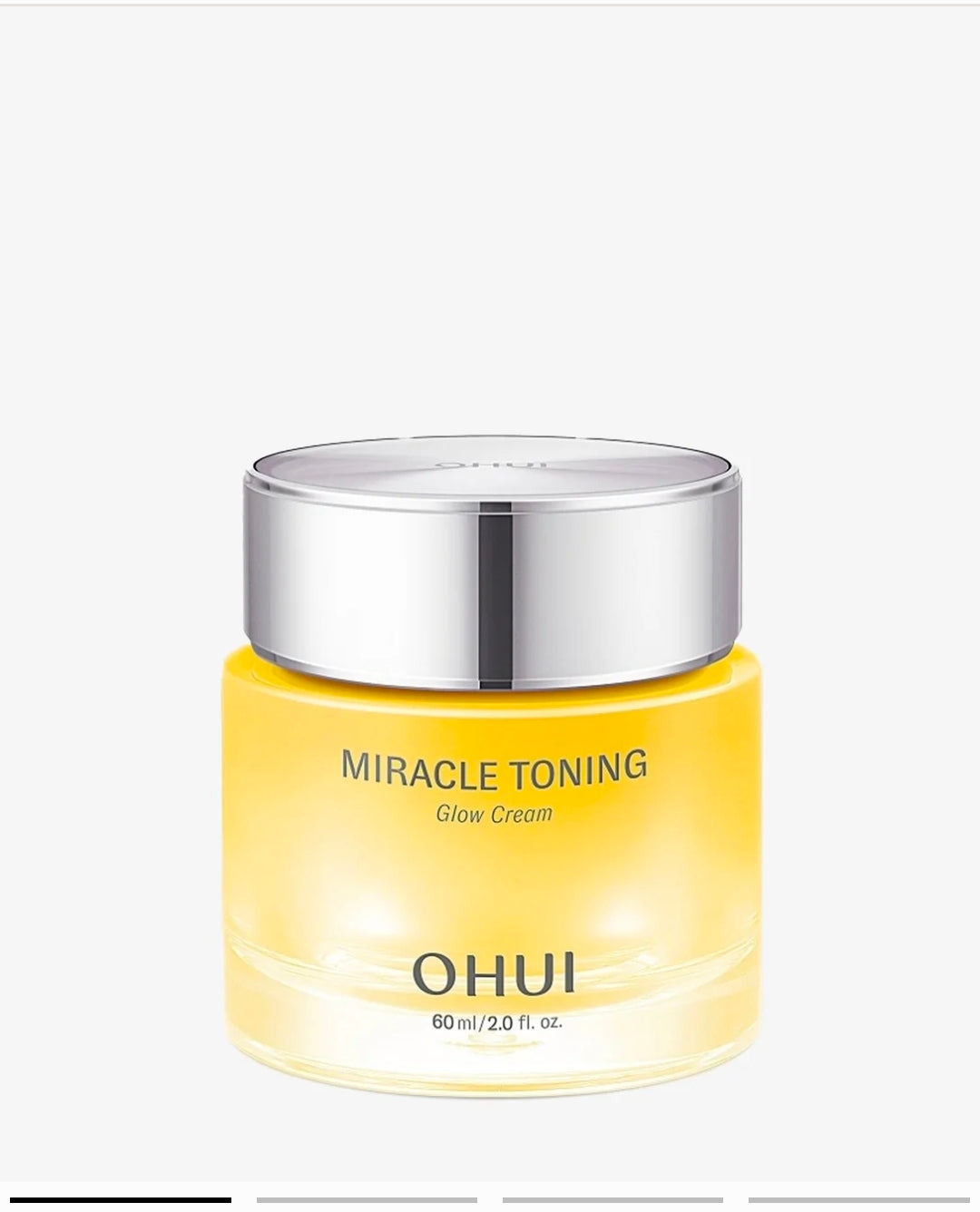 OHUI  Miracle Toning Glow Cream 60ML 2.0 OZ