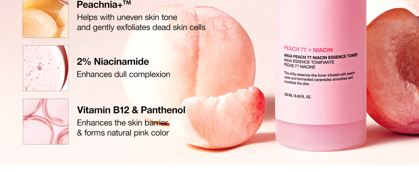 ANUA PEACH 77 NIACIN ESSENCE TONER 250ml