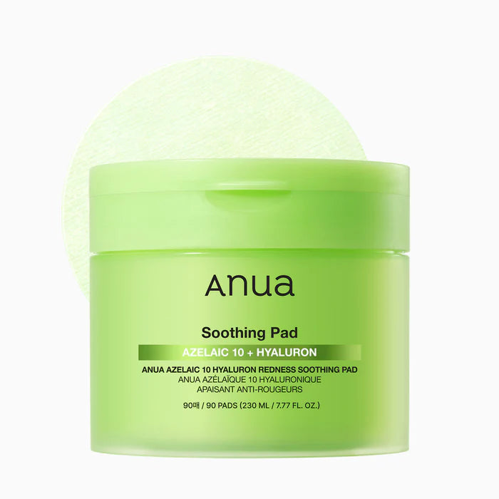 ANUA Azelaic Acid 10 Hyaluron Redness Soothing Pad - 90 Pads