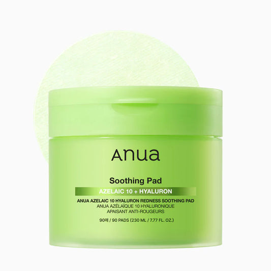 ANUA Azelaic Acid 10 Hyaluron Redness Soothing Pad - 90 Pads