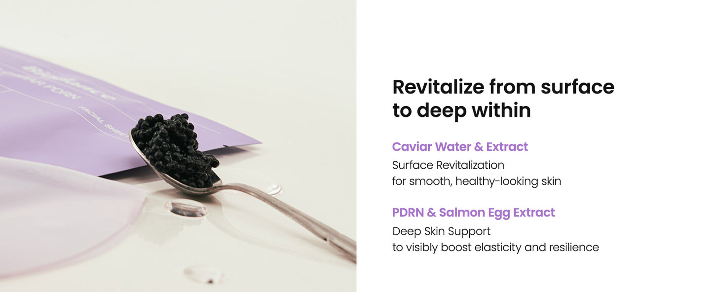BIODANCE REJUVENATING CAVIAR PDRN REAL DEEP MASK 4EA