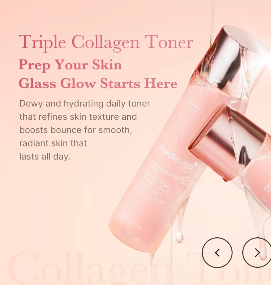 TRIPLE COLLAGEN TONER 180ML  4.73 OZ