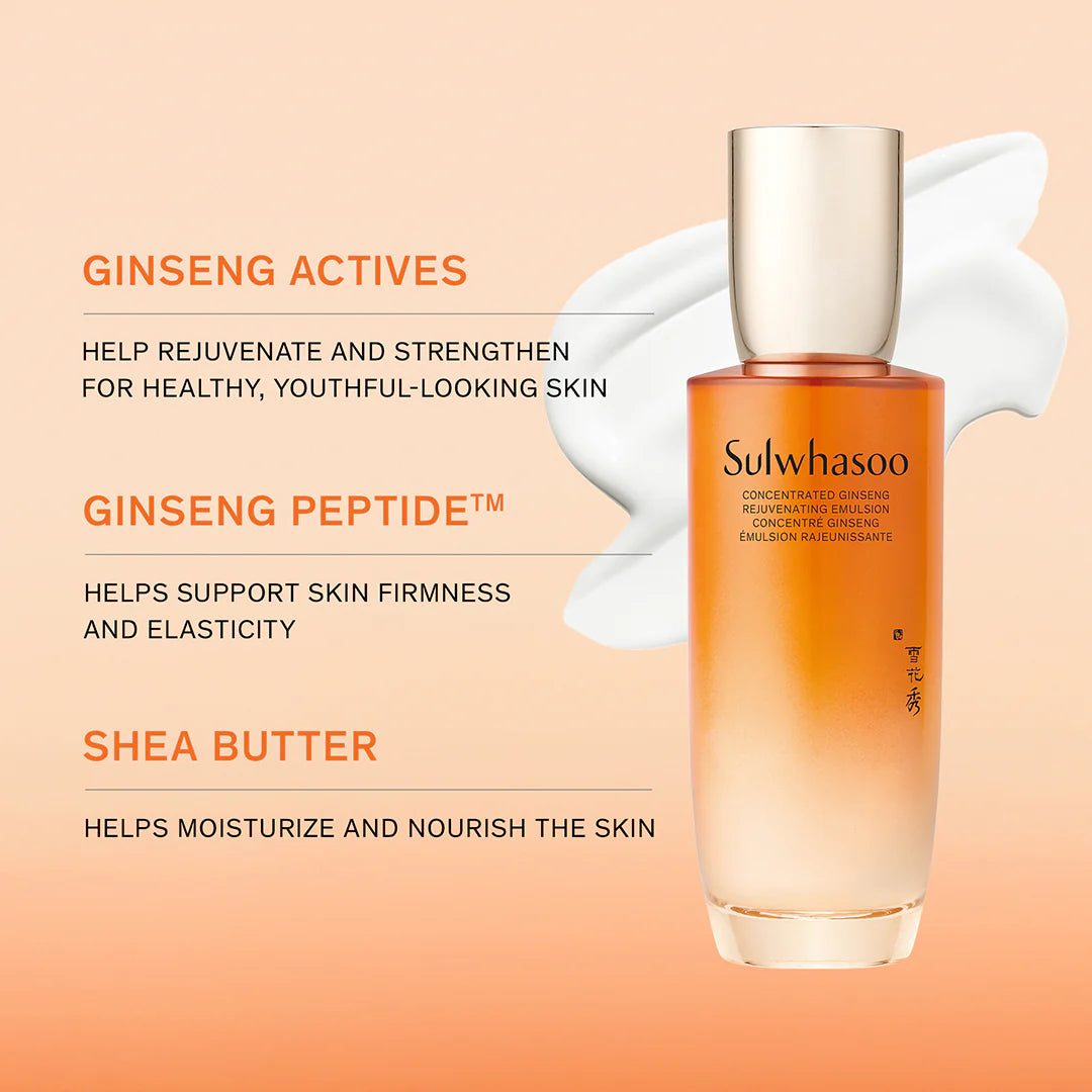 Concentrated Ginseng Rejuvenating Emulsion Smooth & Soften Lines 125ML/4.22 OZ