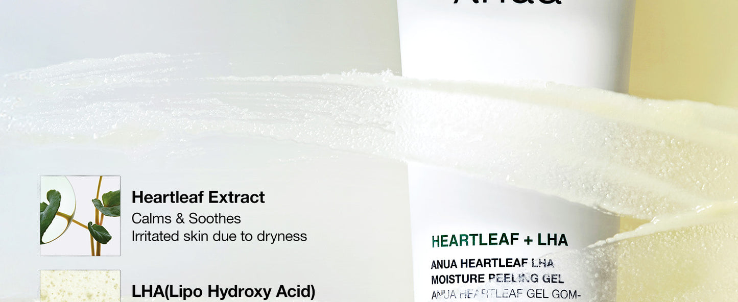 ANUA HEARTLEAF LHA MOISTURE PEELING GEL 120ml