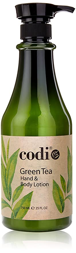 CODI ハンド＆ボディローション、緑茶、25 fl.オンス/750ml